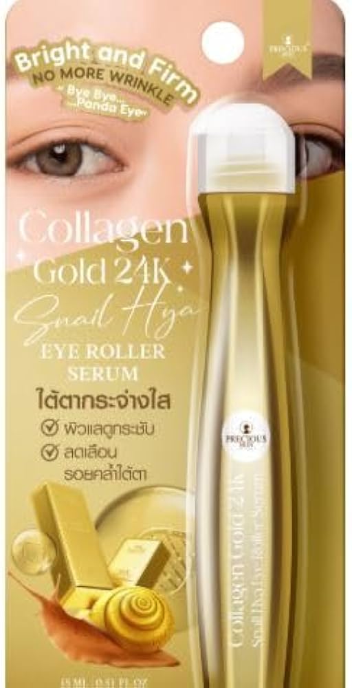 Collagen Gold 24K Snail HYA Eye Roller Serum