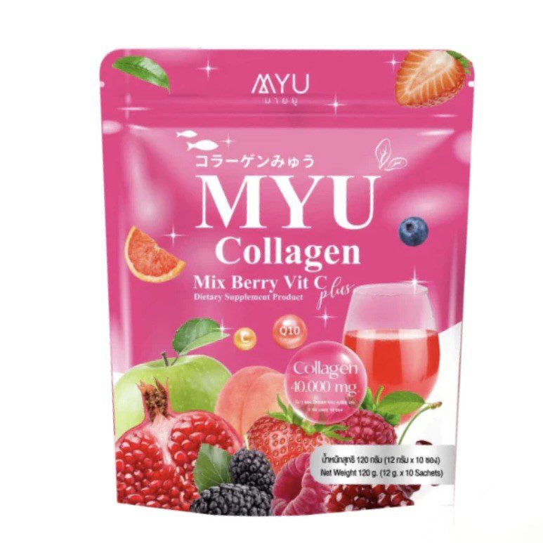 MYU Collagen Mix Berry Vit C Plus