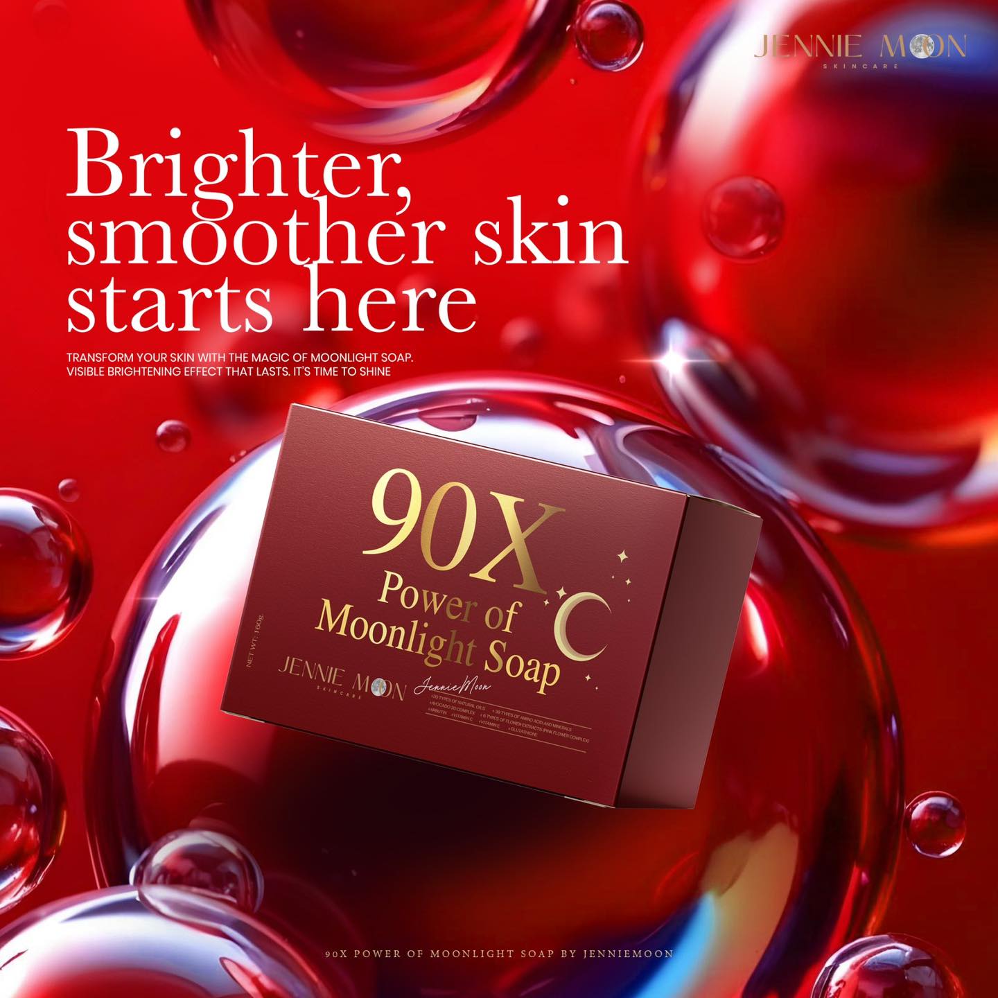 Jennie Moon 90X Power of Moonlight Soap