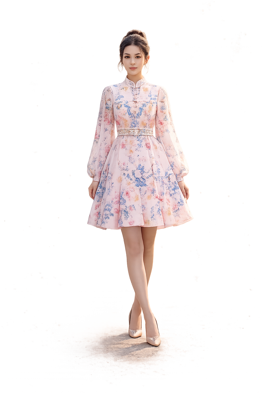 Pastel Floral Dress