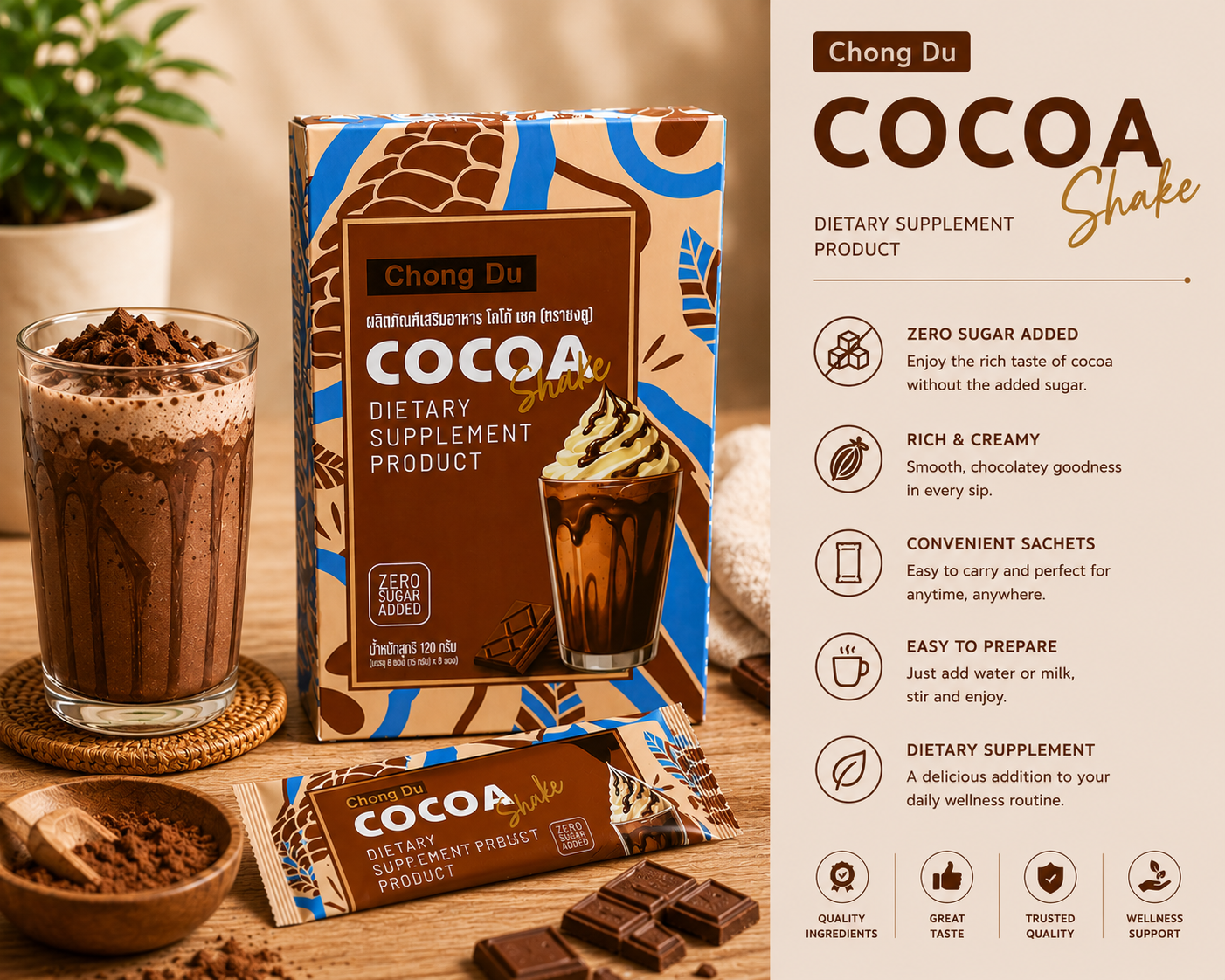 Chong Du Cocoa Shake